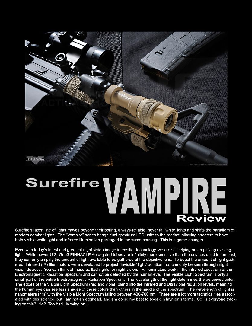 IR Illuminator Shoot Out Review! Updated with the Surefire Vampire